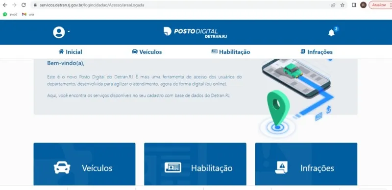O usuário poderá escolher qualquer unidade do Detran para fazer a fotografia e a biometria