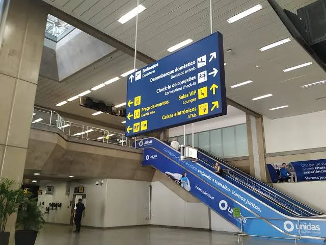 Aeroporto Internacional Tom Jobim, no Rio de Janeiro