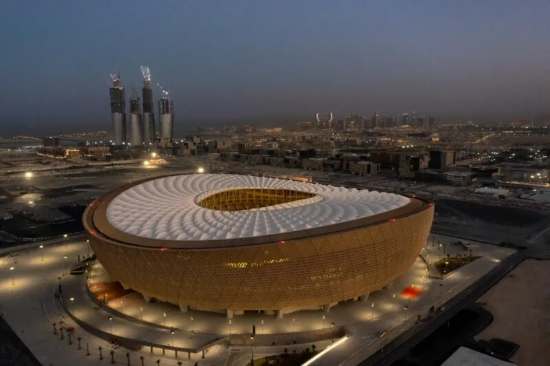 Estádio Lusail será o palco da final da Copa