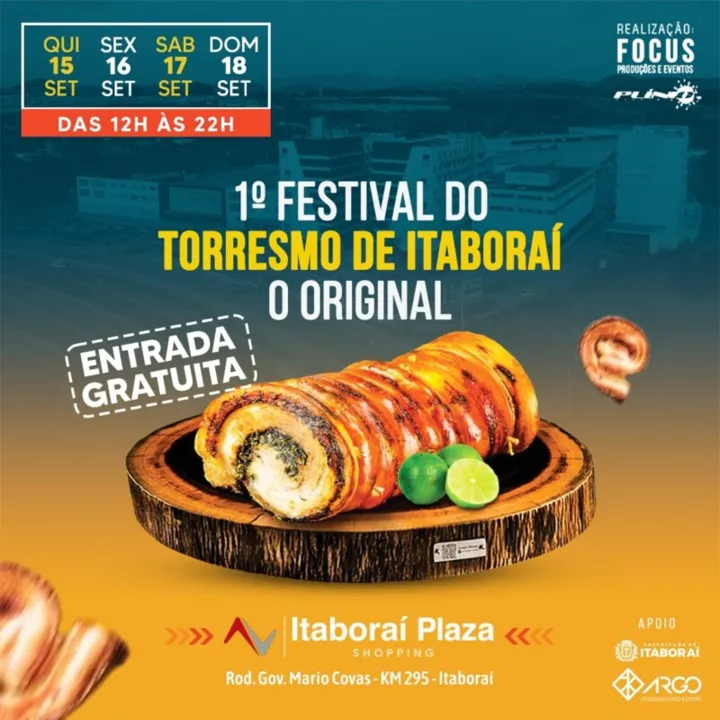 O festival reúne o melhor da gastronomia e terá shows para vários gostos.