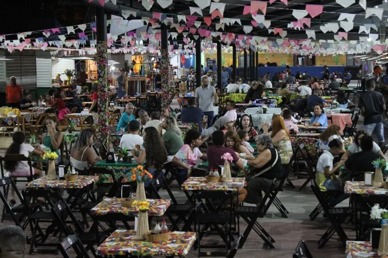 Local que receberá público para mais um fim de semana de cultura nordestina.