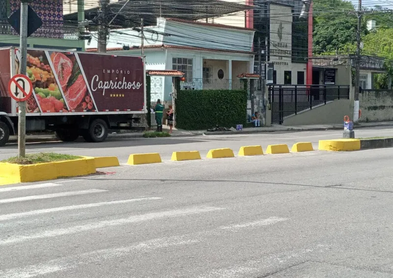 Reordenamento foi feito para aumentar segurança viária para pedestres, segundo NitTrans