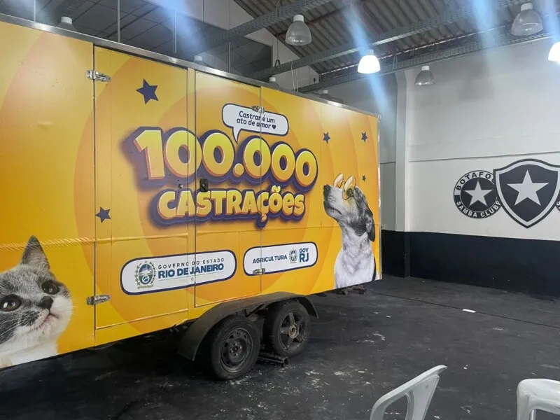 Desde dezembro, projeto atende cães e gatos gratuitamente em veículos pelo estado - Foto: Divulgação