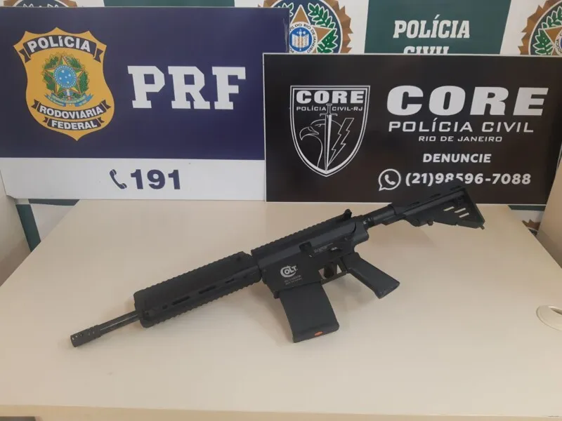 Armamento estava sendo transportado para a comunidade do Salgueiro