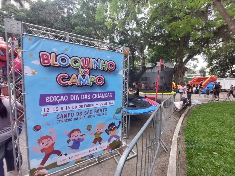 Campo São Bento ofereceu uma programação toda especial para criançada