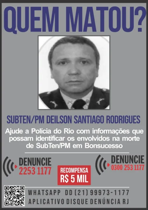 Deilson Santigo Rodrigues foi morto após reagir a uma tentativa de roubo