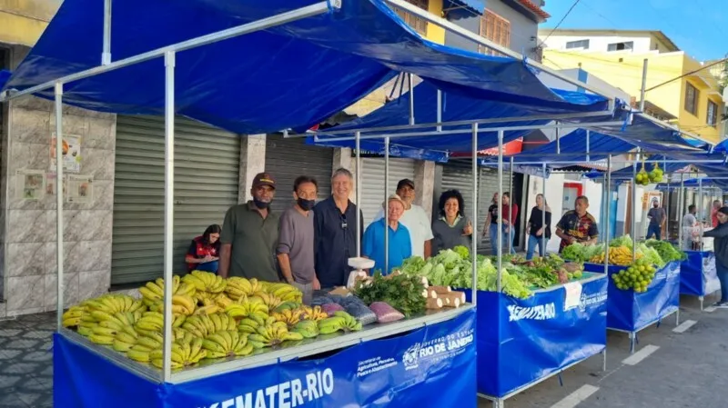 Feiras livres receberam investimentos da  Emater-Rio
