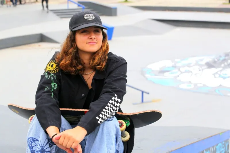 Virginia Fortes Águas, do programa Bolsa Atleta, está entre as dez no ranking mundial de street