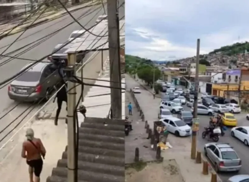 Tiroteio começou em um dos acessos ao Morro do Juramento