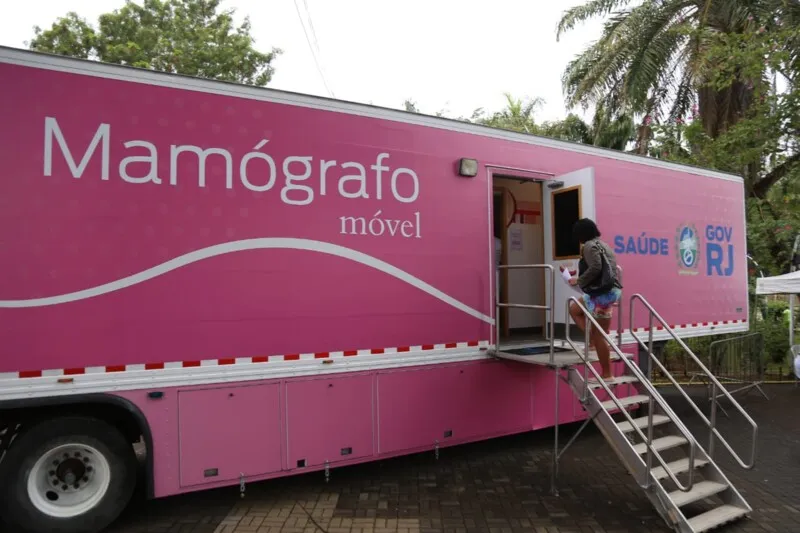 Mamógrafo móvel da Secretaria de Estado de Saúde estará em Itaboraí a partir de segunda-feira (12)