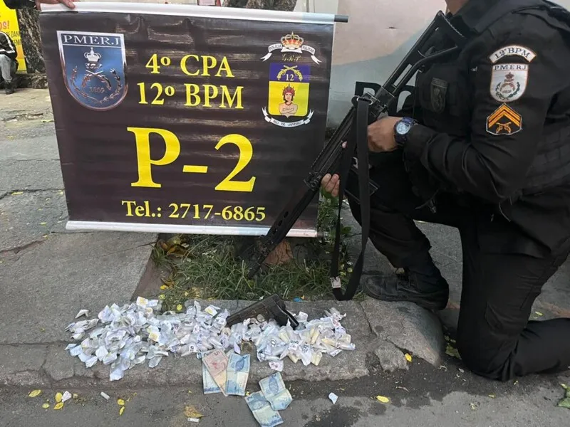 PM apreende arma e drogas após confronto em Niterói
