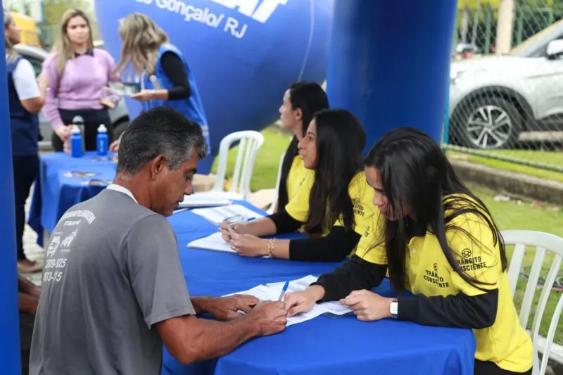 A Secretaria de Transportes de São Gonçalo está realizando atividades para conscientizar os motoristas