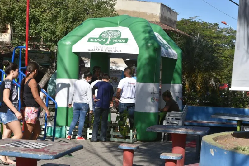 O projeto Maricá+Verde tem oito anos e é uma iniciativa da Secretaria de Cidade Sustentável