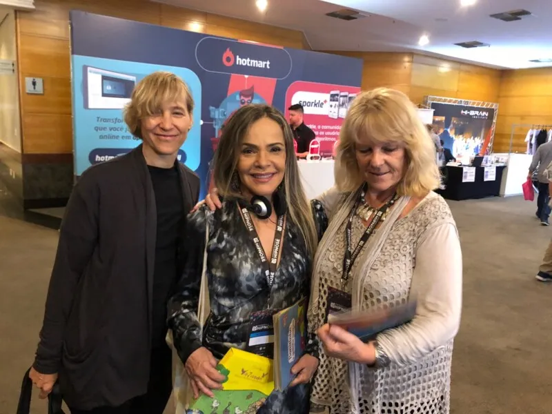 Melissa Tiers, Dorinha Aguiar e Kelley Woods