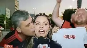 Jornalista da ESPN é assediada no Maracanã