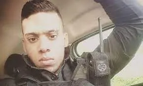 Vereador Gabriel Monteiro durante passagem pela PMERJ