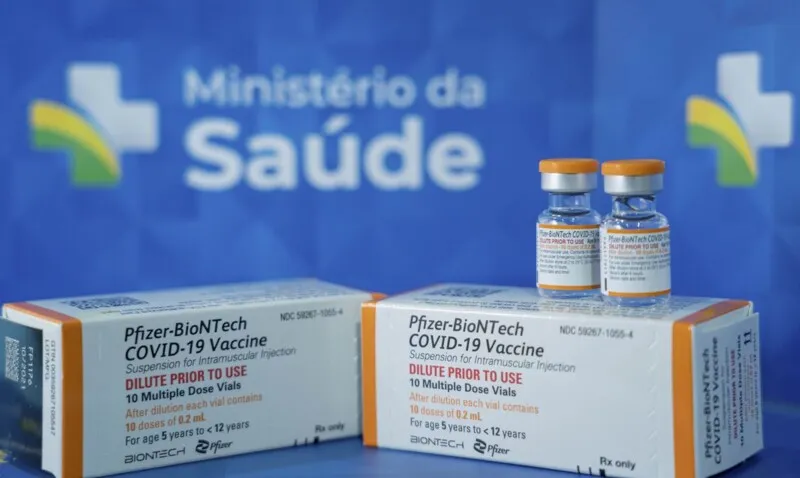 SES solicitou o envio de 600 mil doses da vacina Pfizer, ao Ministério da Saúde, nesta segunda-feira (4)