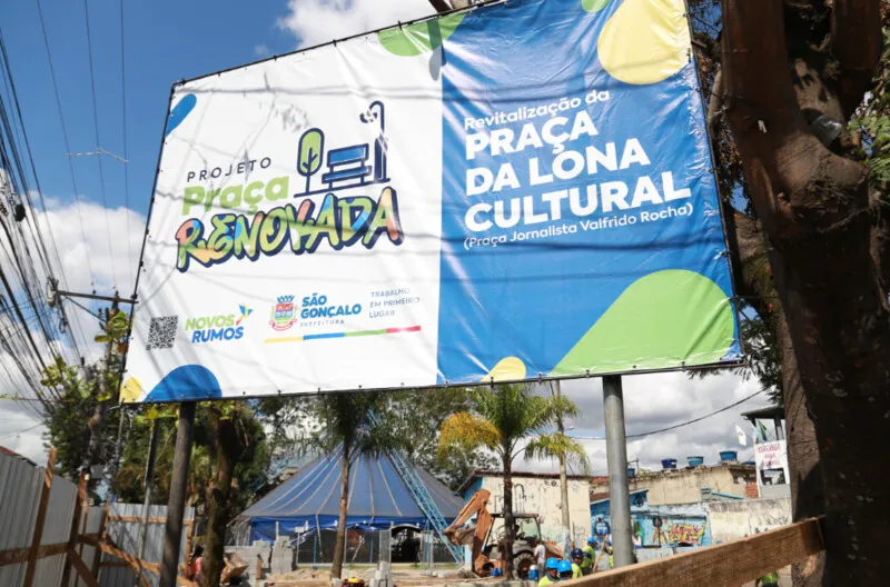O Programa Praça Renovada já iniciou as obras que vão entregar à população um espaço de lazer revitalizado