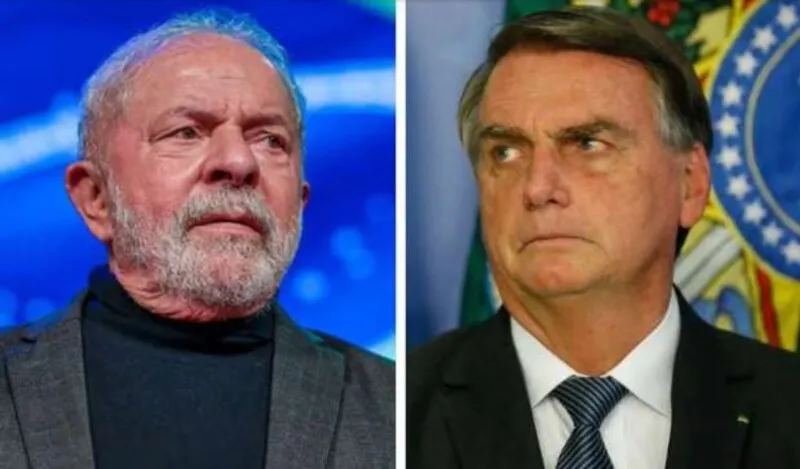 No levantamento total de votos, tanto Lula como Bolsonaro oscilaram um ponto positivo