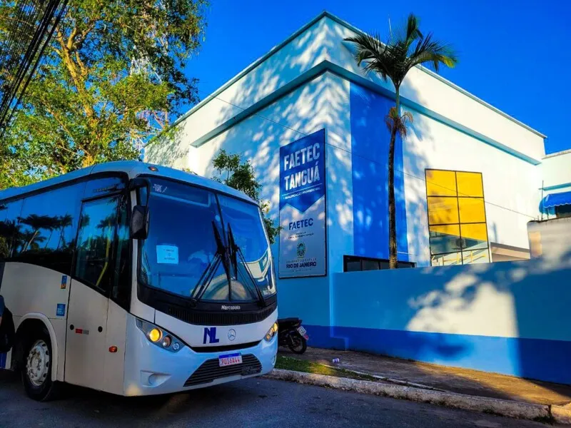 O novo veículo sairá às 11h da sede da Faetec, no Centro de Tanguá