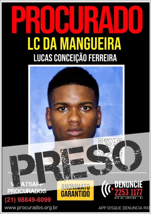 O preso será encaminhado a uma unidade prisional, onde ficará à disposição da Justiça