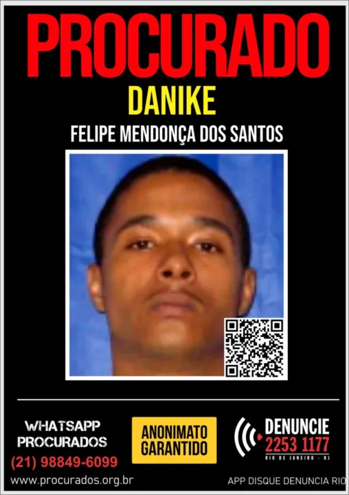 Ele é considerado foragido da Justiça