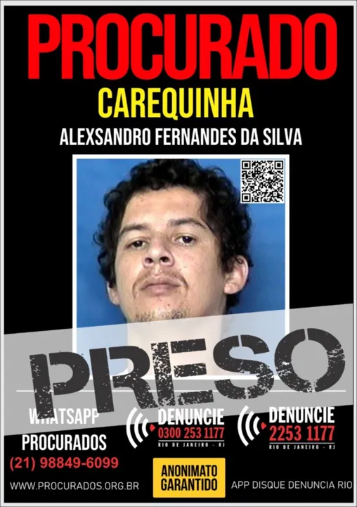 A ocorrência foi conduzida a 5ª DP – Mem de Sá – onde foi cumprido o Mandado de Prisão e tomadas as medidas cabíveis sobre o caso