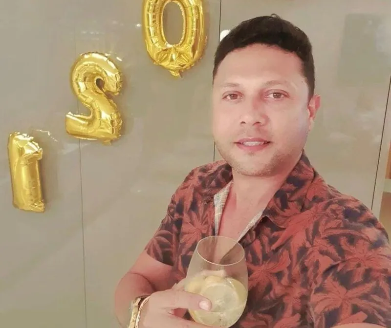 Ele tinha 40 anos