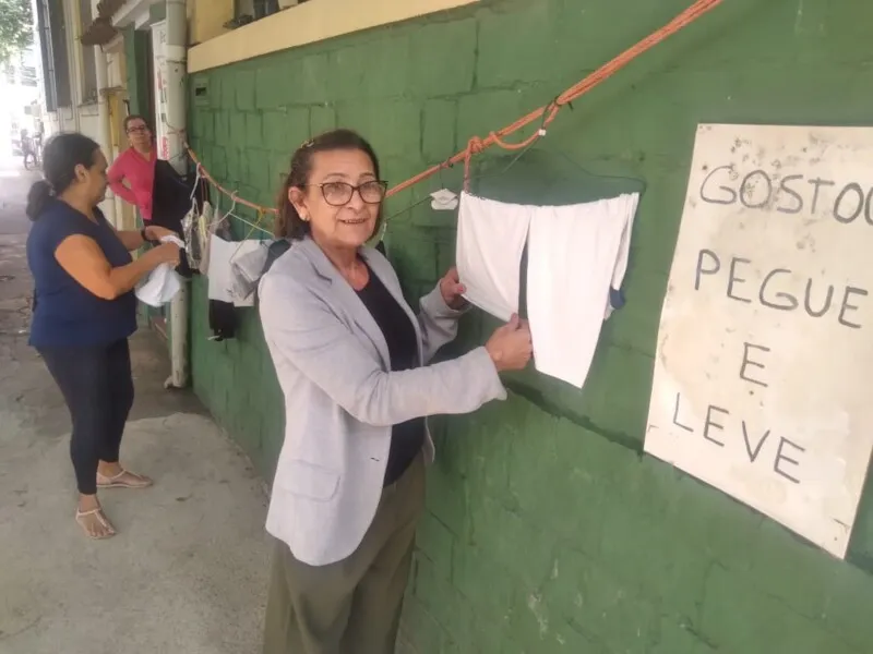 Edna Queiroz é um dos bons exemplos de brasileiros solidários.
