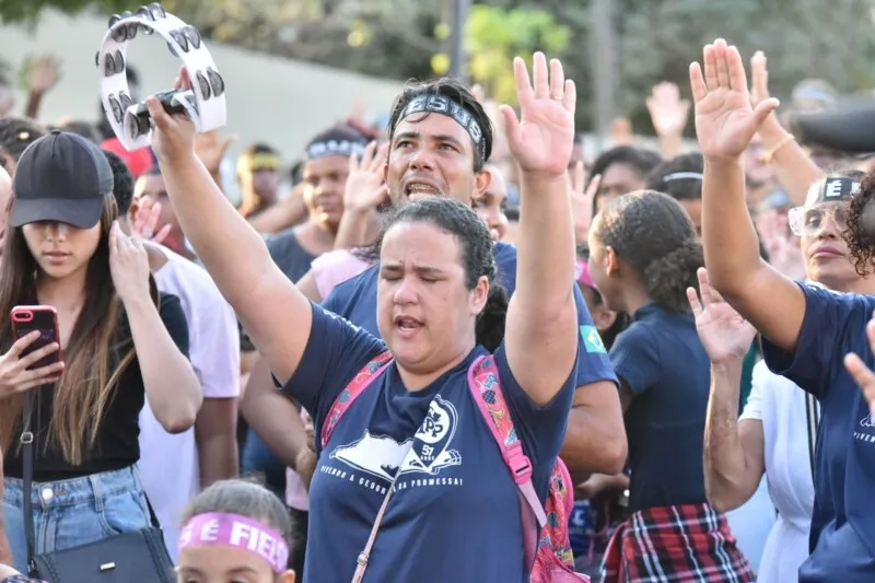 A 13ª edição reuniu cerca de 500 participantes vindos de diversas igrejas da cidade e de outros municípios