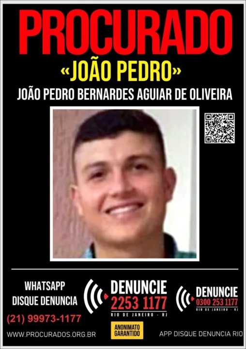 João Pedro está sendo prtocurado