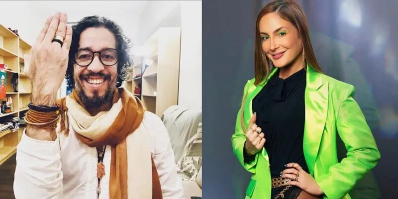 Jean Wyllys e Claudia Leitte