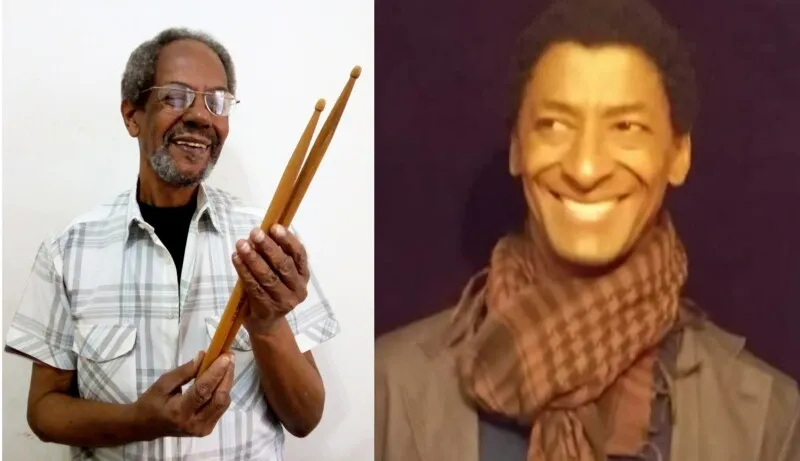 Artistas fazem apresentação musical acústica