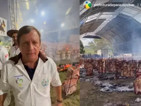 Prefeito decidiu inovar este ano; evento divide opiniões nas redes sociais