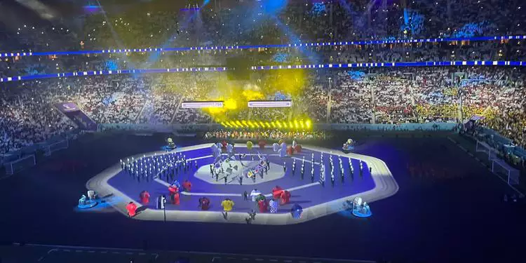 Festa aconteceu no estádio Al Bayt, em Al Khor