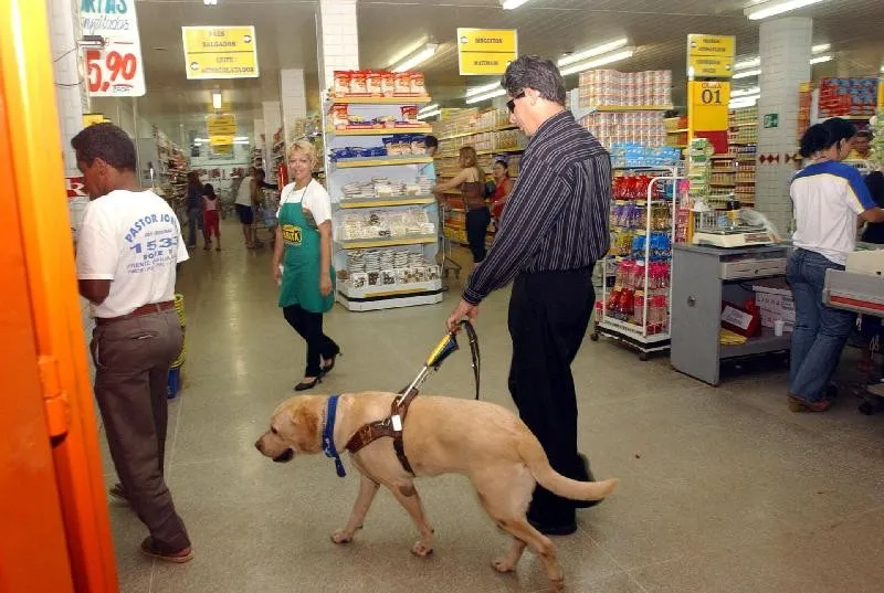 O Diário Oficial autoriza entrada de animais nos supermercados do Estado do Rio