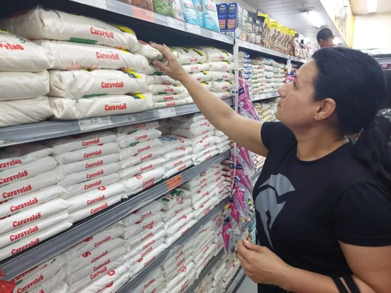 Flaviane diz que não viu mudanças significativas no preço dos alimentos