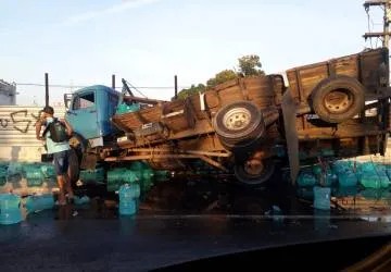 O acidente ocorreu na altura do Barreto