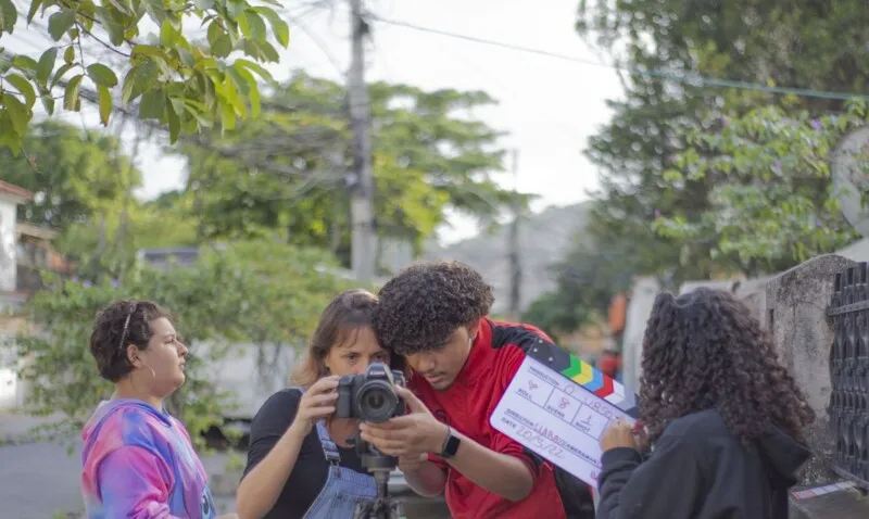 Estudantes fazem parte do Programa Imagens em Movimento (PIM)