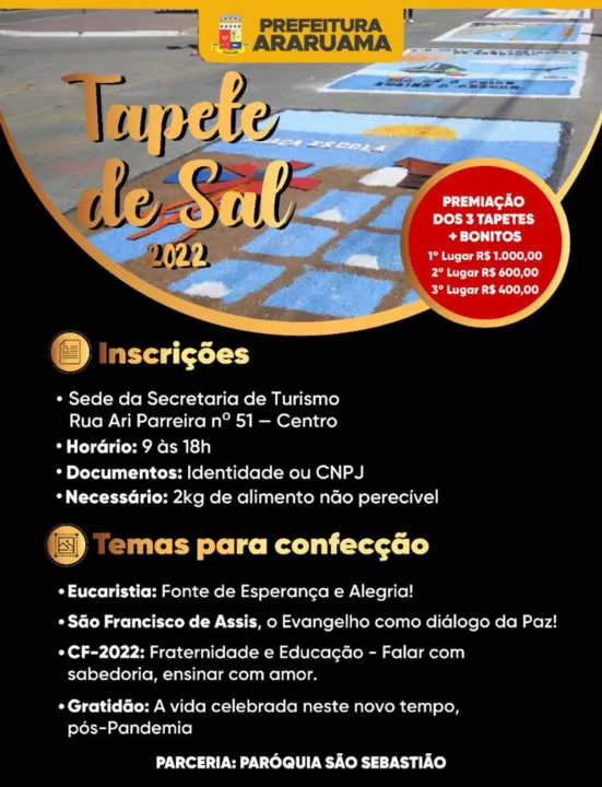Confira como participar