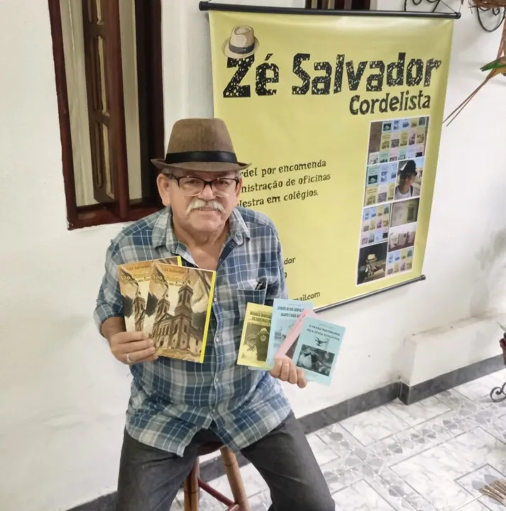 Zé Salvador é membro da Academia Brasileira de Literatura de Cordel
