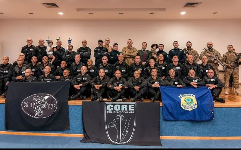 Formados no Curso de Operações Policiais (COP)