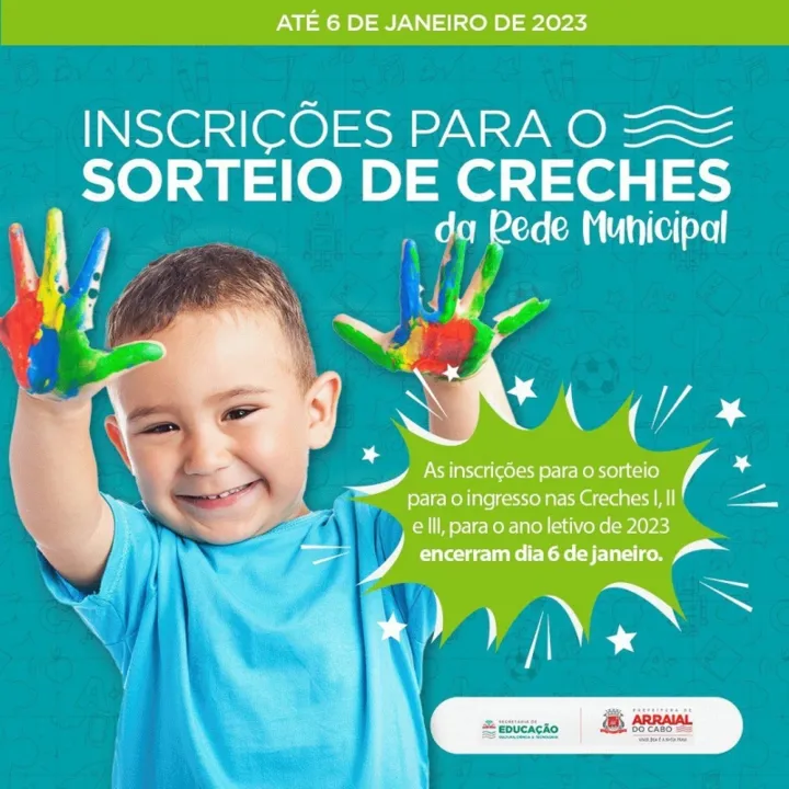O período de inscrição vai até o dia 06 de janeiro de 2023
