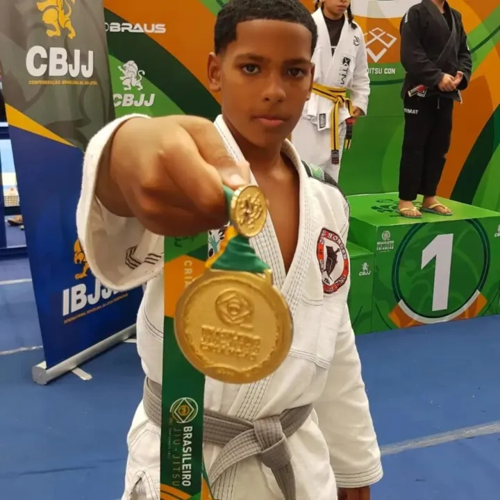 Danilo conseguiu o 1º lugar em sua categoria
