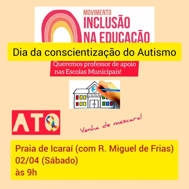 Esse também é o Dia Mundial de Conscientização do Autismo