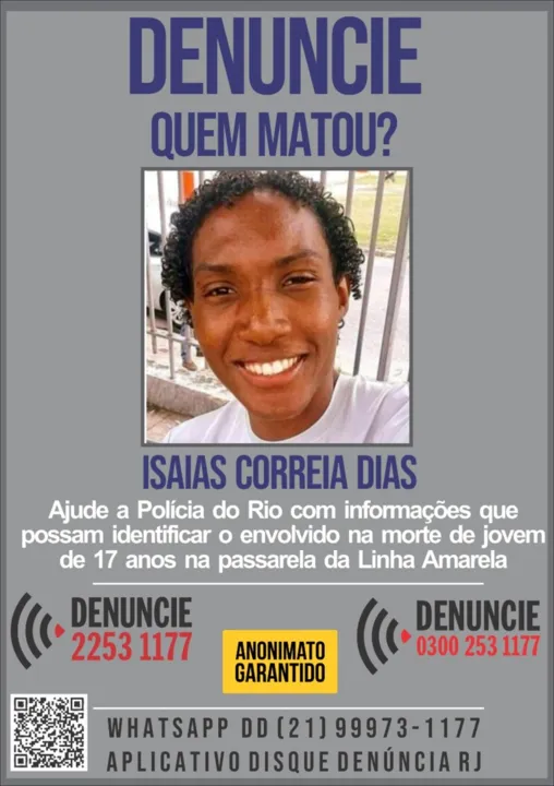 Ele completaria 18 anos no próximo dia 26