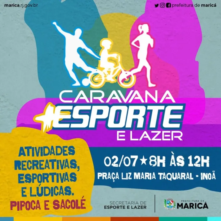 A Caravana + Esporte e Lazer começou em outubro de 2021