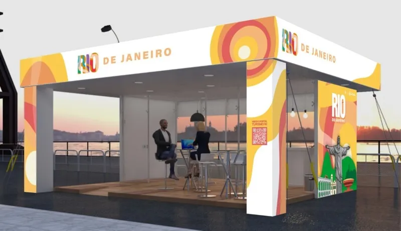 Stand da Setur-RJ