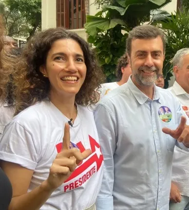 Freixo foi votar acompanhado da mulher, Antonia Pellegrino