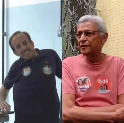 Paulo Ganime (Novo) e Cyro Garcia (PSTU) votaram neste domingo (2), no Rio.
